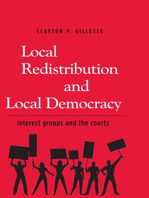 cover image of Local Redistribution and Local Democracy